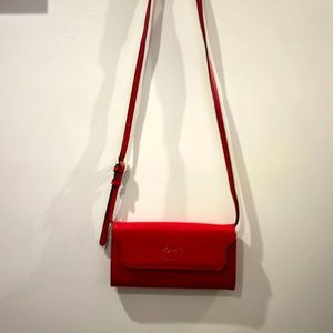 I am selling a red Jones New York shoulder bag!